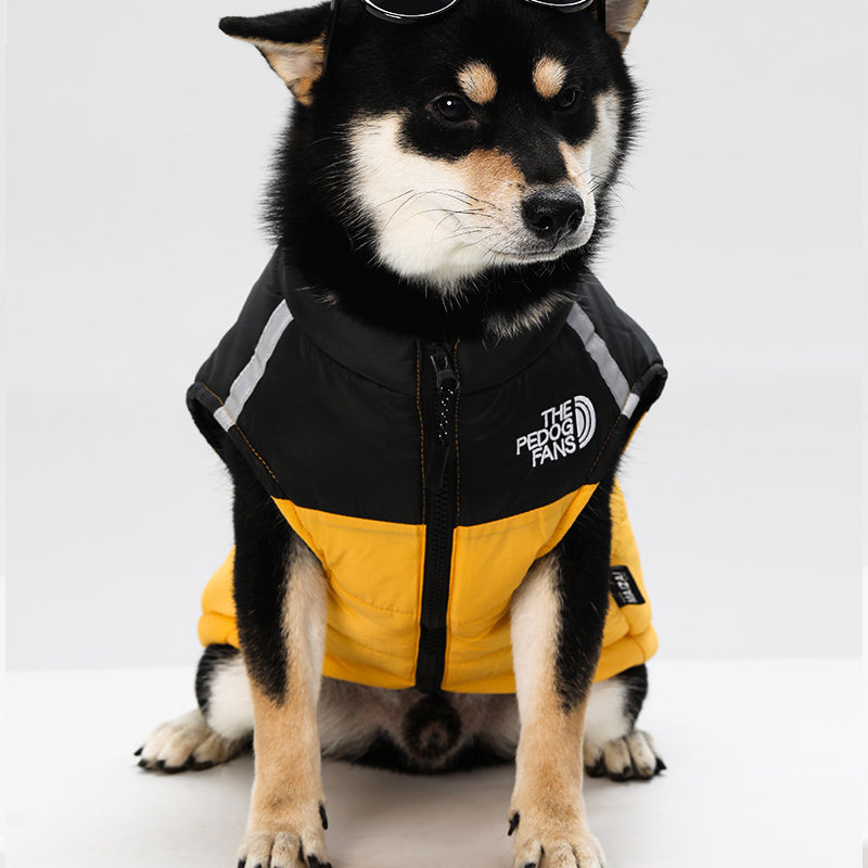 Keep Your Dog Warm Instantly! Reflective Winter Dog Coat with D-Ring