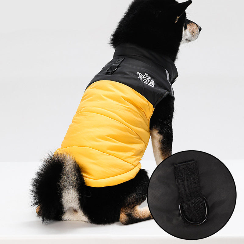 Keep Your Dog Warm Instantly! Reflective Winter Dog Coat with D-Ring