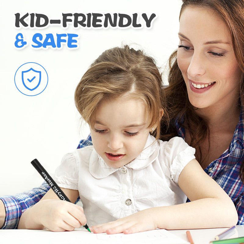 Paint On Any Surface Instantly! No-Bleed Acrylic Paint Markers
