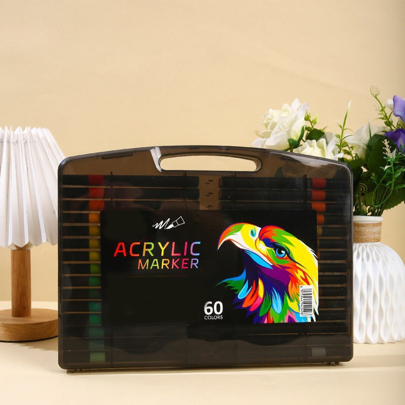 Paint On Any Surface Instantly! No-Bleed Acrylic Paint Markers