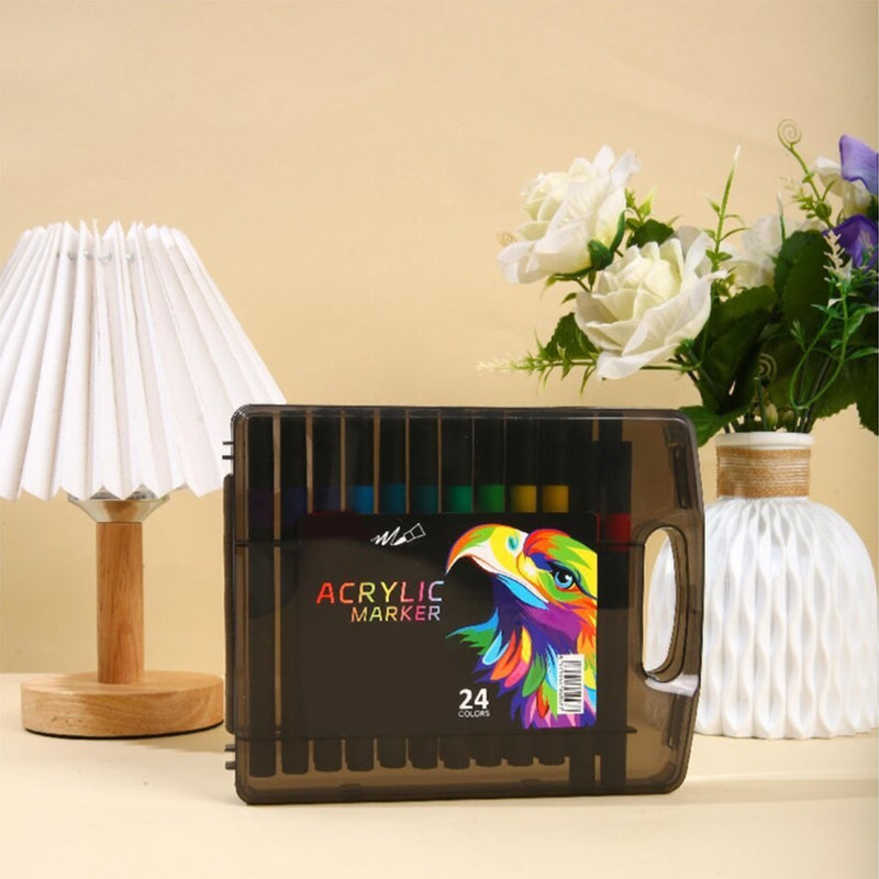 Paint On Any Surface Instantly! No-Bleed Acrylic Paint Markers