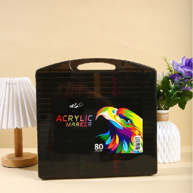 Paint On Any Surface Instantly! No-Bleed Acrylic Paint Markers