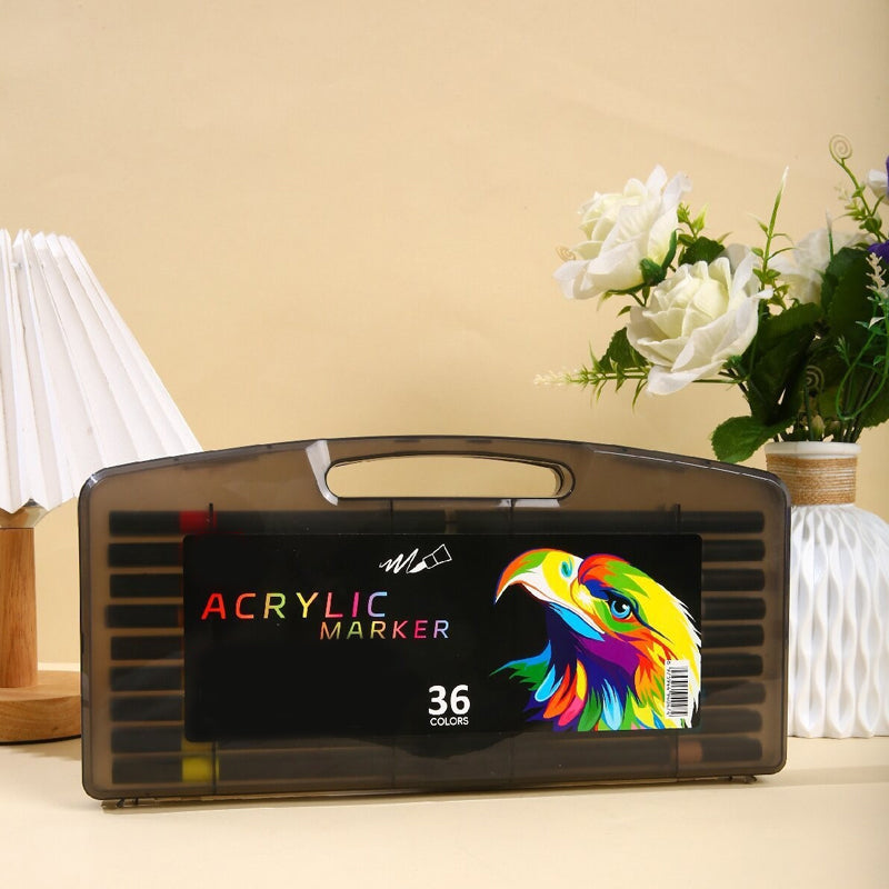 Paint On Any Surface Instantly! No-Bleed Acrylic Paint Markers