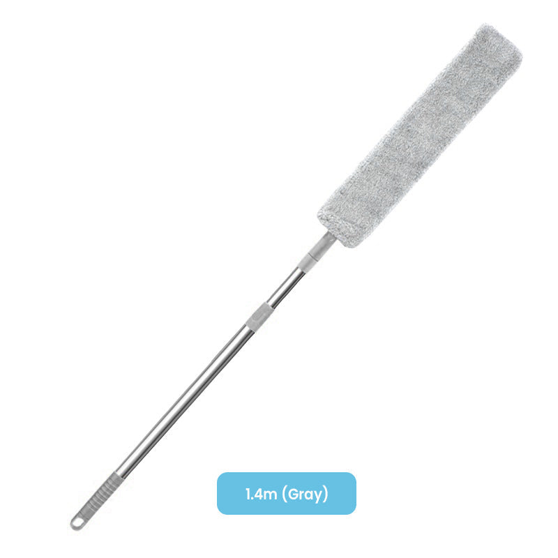 Clean Under Beds Instantly! Long-Handle Bendable Gap Duster