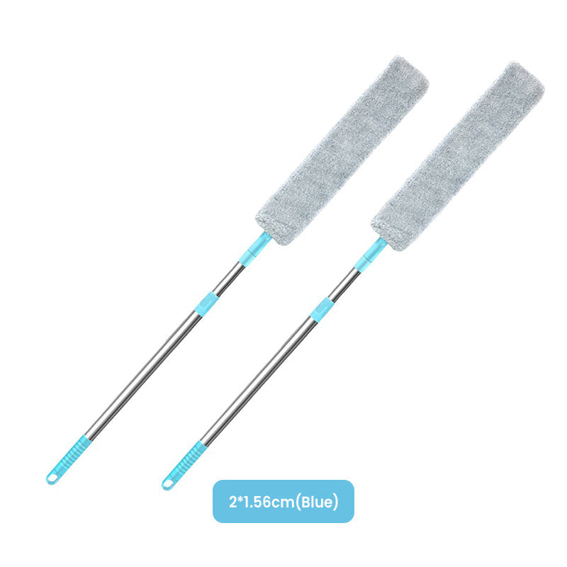 Clean Under Beds Instantly! Long-Handle Bendable Gap Duster