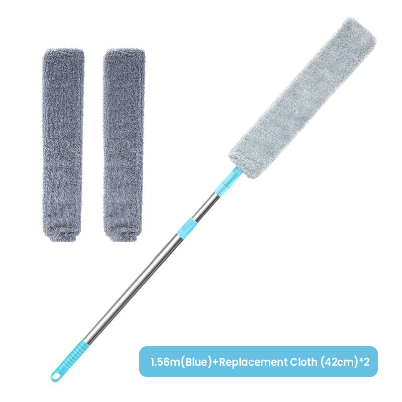 Clean Under Beds Instantly! Long-Handle Bendable Gap Duster