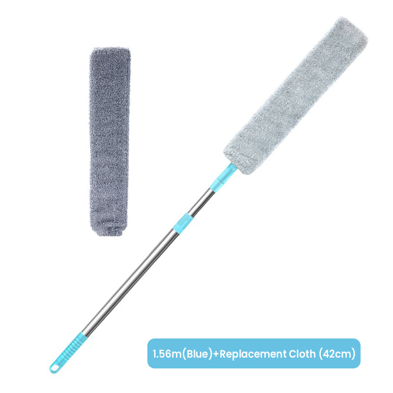 Clean Under Beds Instantly! Long-Handle Bendable Gap Duster