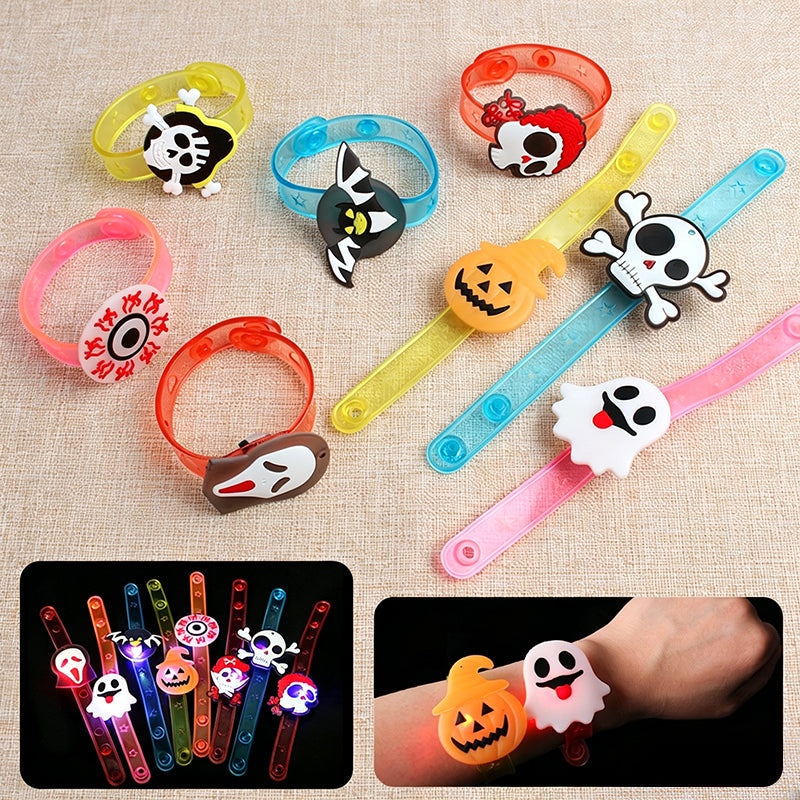 Glow At Parties Instantly! LED Halloween Bracelet