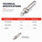 Crack Chestnuts Instantly! Lever-Assisted Stainless Steel Nut Cracker