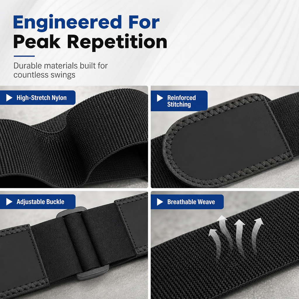 Lock Your Swing Instantly! Adjustable Golf Arm Connection Trainer