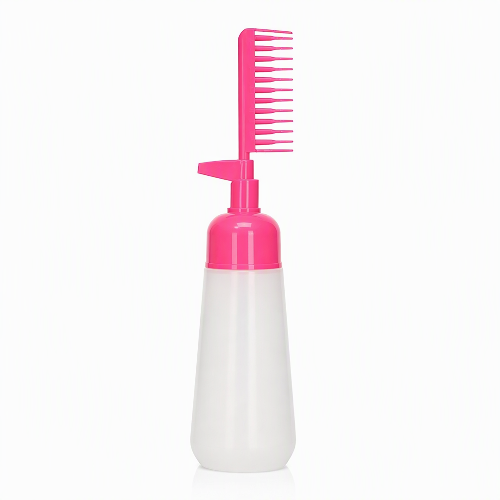 Apply Root Color Instantly! No-Mess Hair Dye Applicator Comb