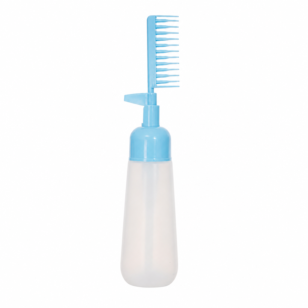 Apply Root Color Instantly! No-Mess Hair Dye Applicator Comb