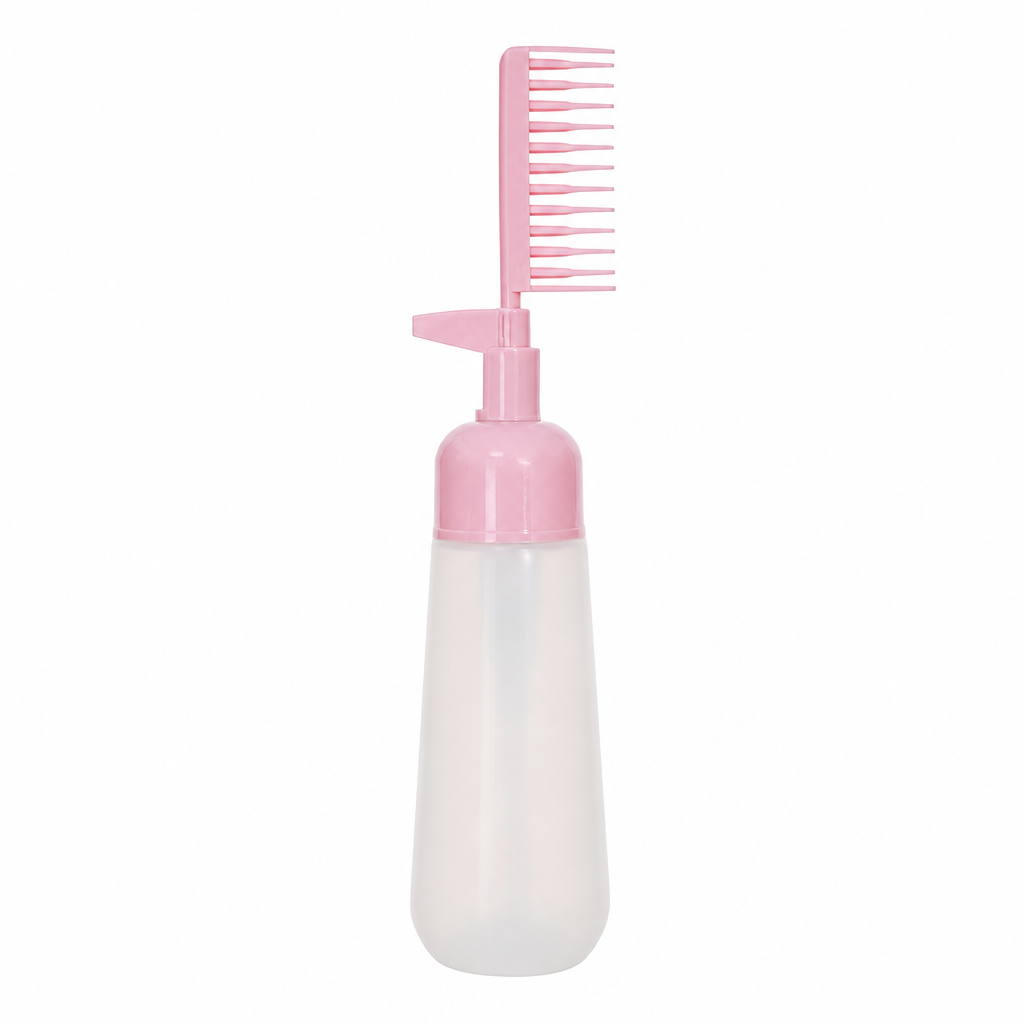 Apply Root Color Instantly! No-Mess Hair Dye Applicator Comb