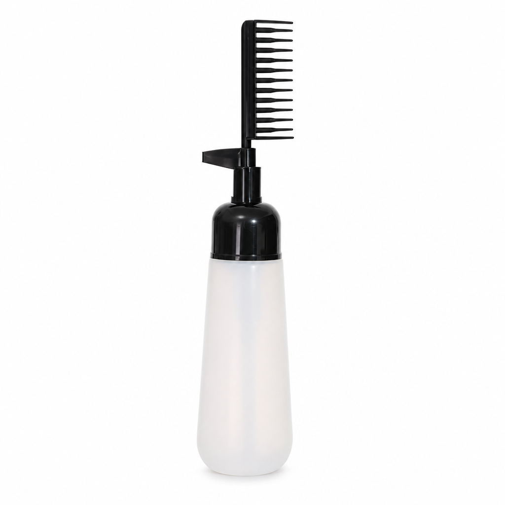 Apply Root Color Instantly! No-Mess Hair Dye Applicator Comb