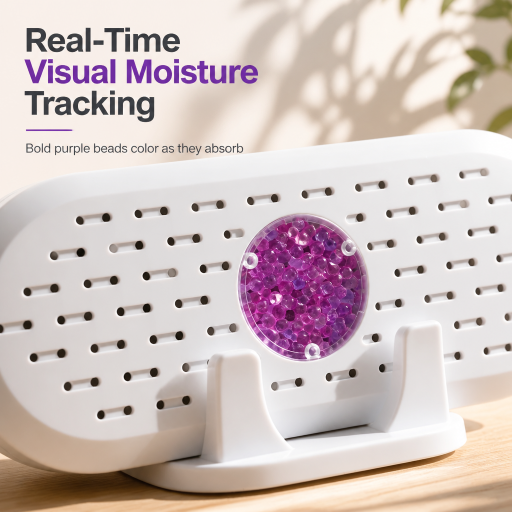 Absorb Moisture Instantly! Reusable Mini Dehumidifier