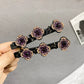 Handmade 4 Leaf Clover Hair Clip