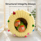 Give Birds Cozy Rest Instantly! Soft Fleece Hanging Bird Bed