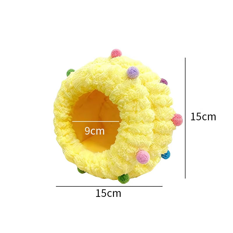 Give Birds Cozy Rest Instantly! Soft Fleece Hanging Bird Bed