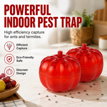 Eliminate Ants & Flies Instantly! Non-Toxic Pumpkin Trap