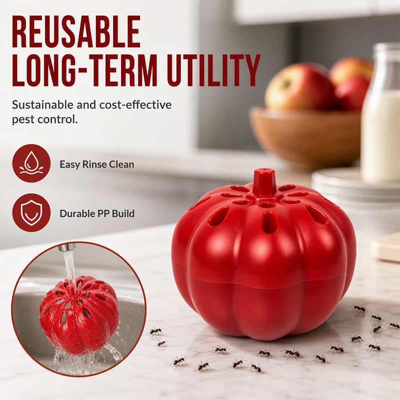 Eliminate Ants & Flies Instantly! Non-Toxic Pumpkin Trap