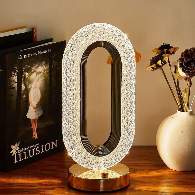 Light Up Any Room Instantly! Touch-Control Acrylic Nightlight