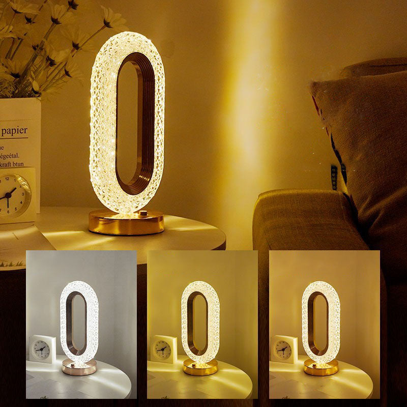 Light Up Any Room Instantly! Touch-Control Acrylic Nightlight