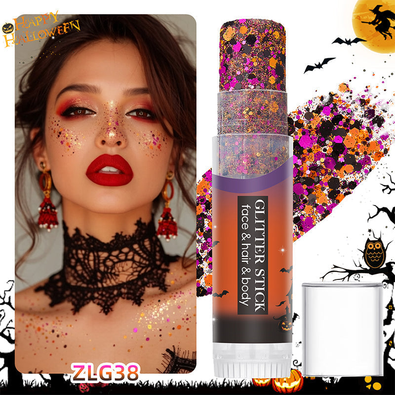 Add Sparkle Instantly! No-Mess Twist-Up Body & Hair Glitter Stick