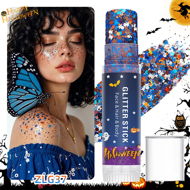 Add Sparkle Instantly! No-Mess Twist-Up Body & Hair Glitter Stick