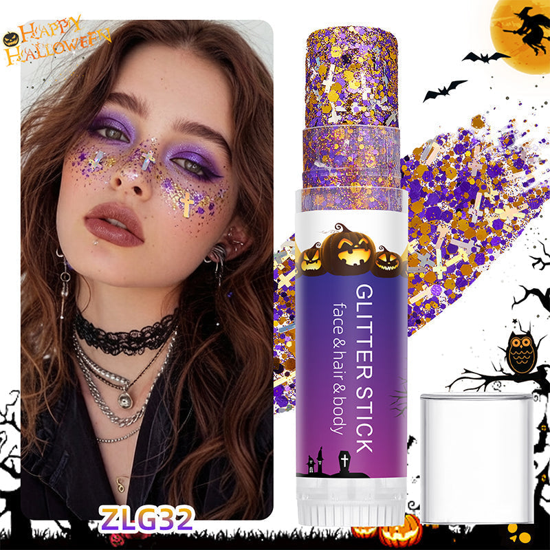 Add Sparkle Instantly! No-Mess Twist-Up Body & Hair Glitter Stick
