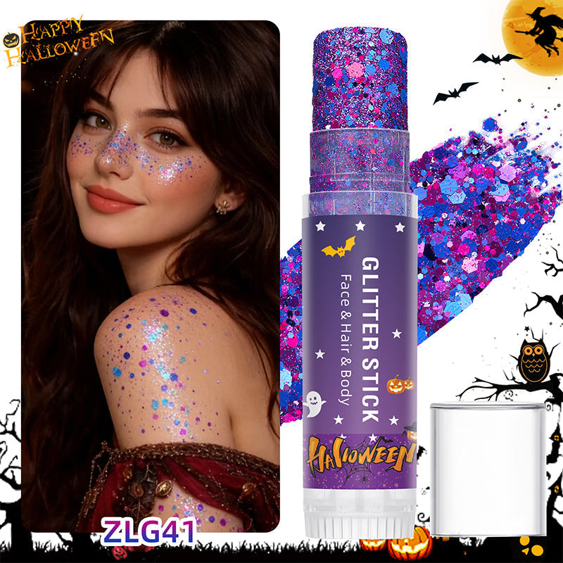 Add Sparkle Instantly! No-Mess Twist-Up Body & Hair Glitter Stick