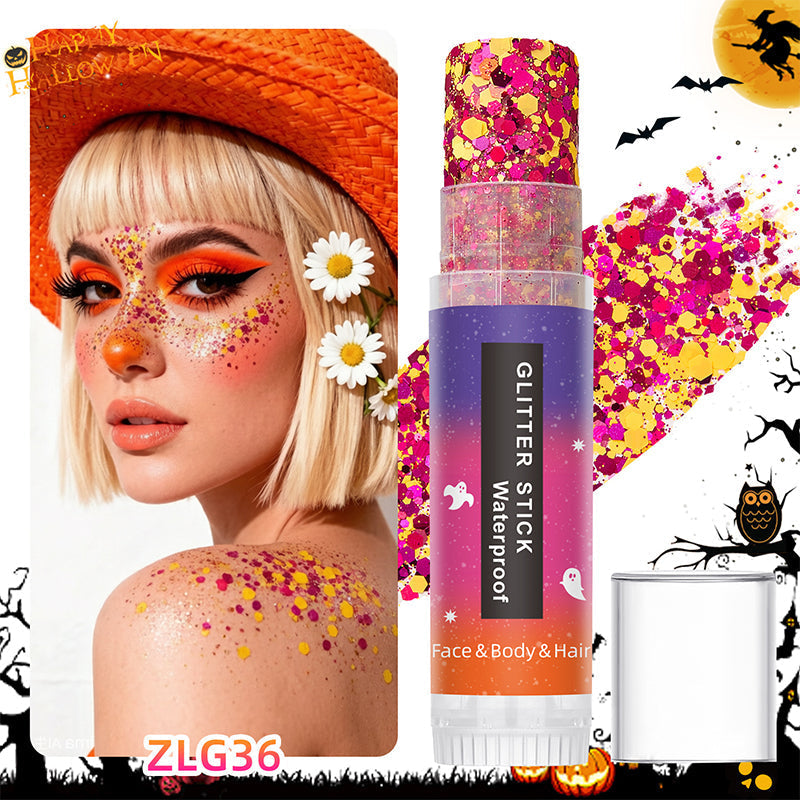 Add Sparkle Instantly! No-Mess Twist-Up Body & Hair Glitter Stick