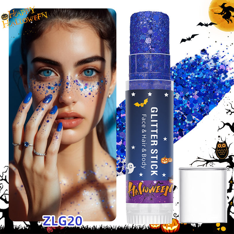 Add Sparkle Instantly! No-Mess Twist-Up Body & Hair Glitter Stick