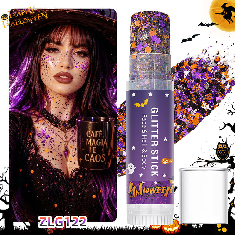 Add Sparkle Instantly! No-Mess Twist-Up Body & Hair Glitter Stick
