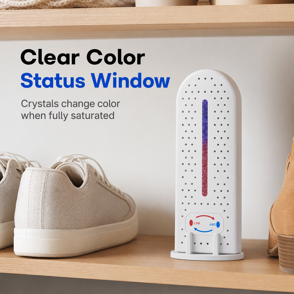 Stop Musty Odors Instantly! Reusable Mini USB Dehumidifier