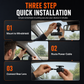 Record Every Angle Instantly! 3-Channel 1080P Car Dash Cam