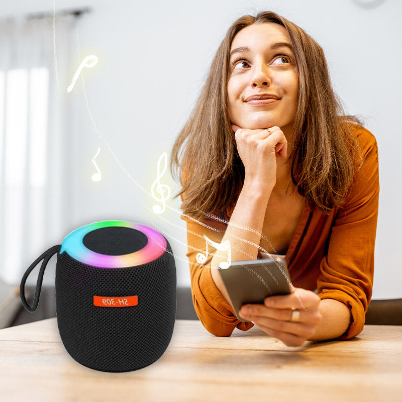 Play Music Anywhere Instantly! IPX5 Portable Bluetooth Speaker