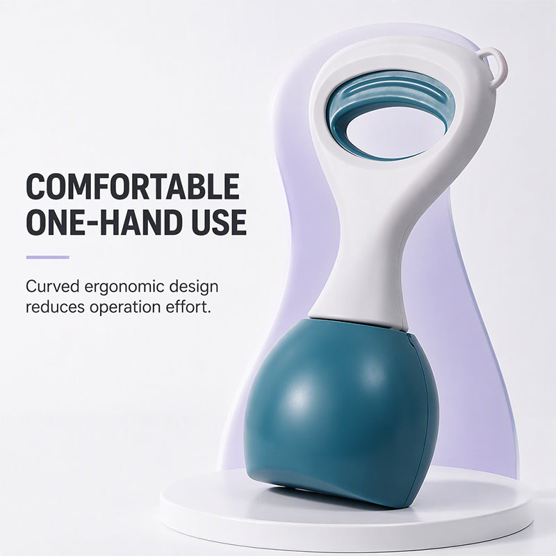 Scoop Pet Waste Instantly! One-Hand Portable Poop Scooper