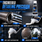 Restore Chrome Shine Instantly! Metal Polishing Paste
