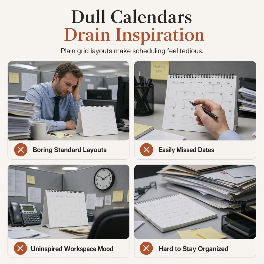 Add Fun to Your Desk Instantly! Funny Sheep 2027 Desk Calendar
