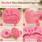 Press Crisp Holiday Cookies Instantly! 10-Shape Christmas Cookie Stamp Set