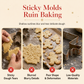 Press Crisp Holiday Cookies Instantly! 10-Shape Christmas Cookie Stamp Set
