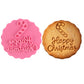 Press Crisp Holiday Cookies Instantly! 10-Shape Christmas Cookie Stamp Set