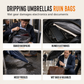 Absorb Umbrella Drips Instantly! Chenille Folding Umbrella Sleeve