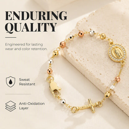 Add Elegant Style Instantly! Adjustable Beaded Bracelet