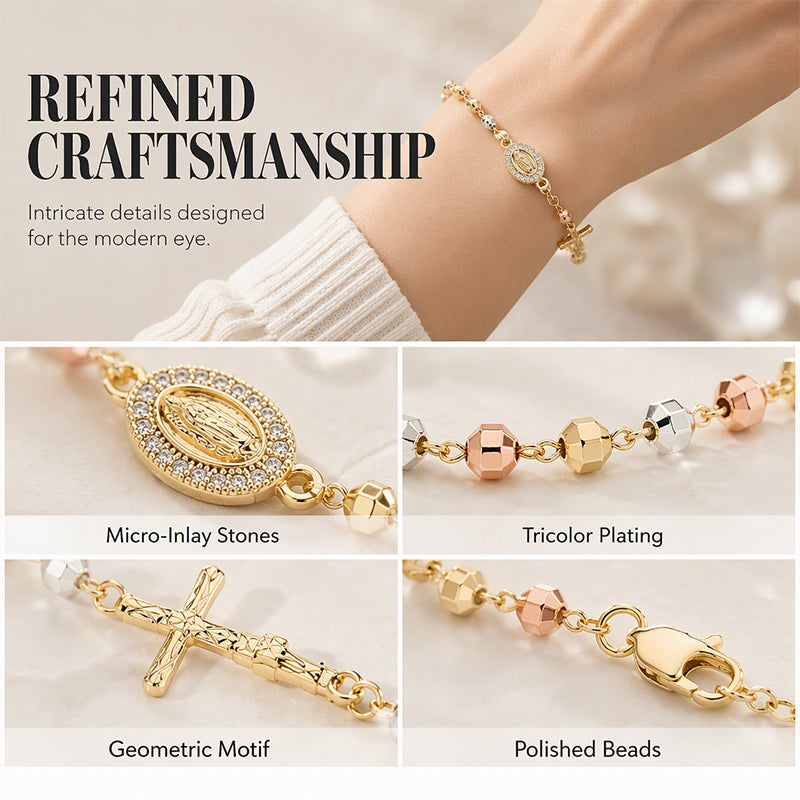 Add Elegant Style Instantly! Adjustable Beaded Bracelet