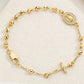Add Elegant Style Instantly! Adjustable Beaded Bracelet