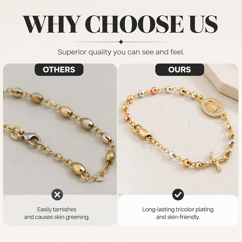 Add Elegant Style Instantly! Adjustable Beaded Bracelet
