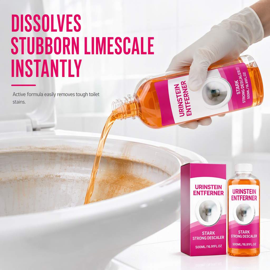 Remove Toilet Scale Instantly! Concentrated Descaler Cleaner