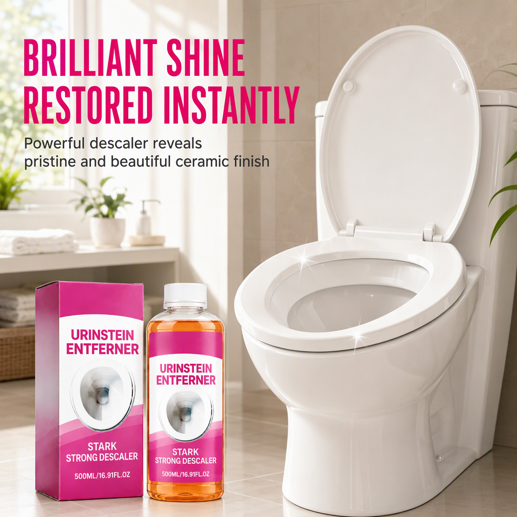 Remove Toilet Scale Instantly! Concentrated Descaler Cleaner