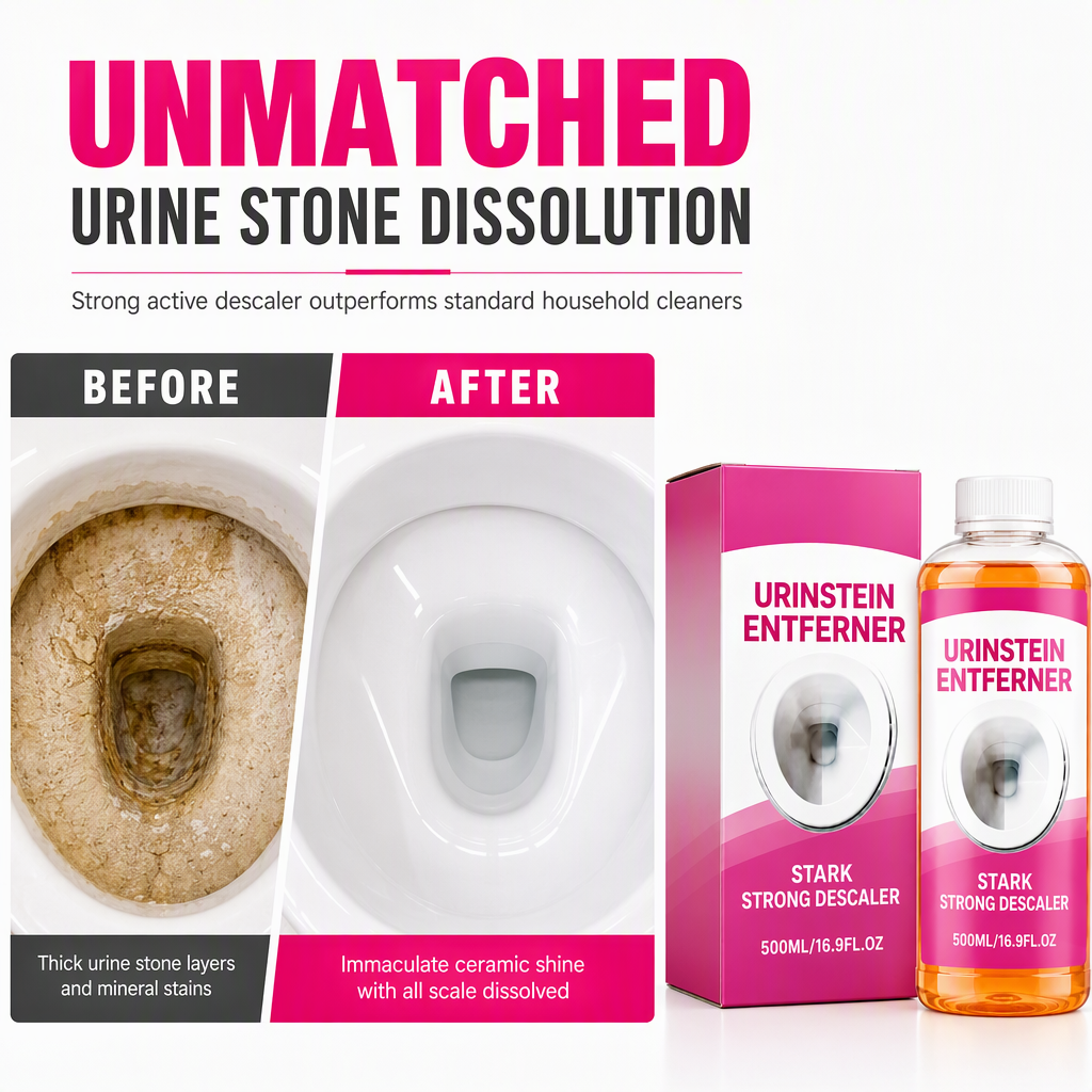 Remove Toilet Scale Instantly! Concentrated Descaler Cleaner